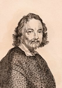 Andrea Sacchi、1817年にロンドンで出版された「Authentic Originalsからの有名な画家の75の肖像画」のイラスト、ロンドン